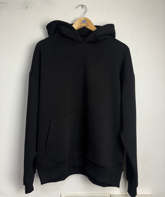 SOLID HOODIE OVER SIZED