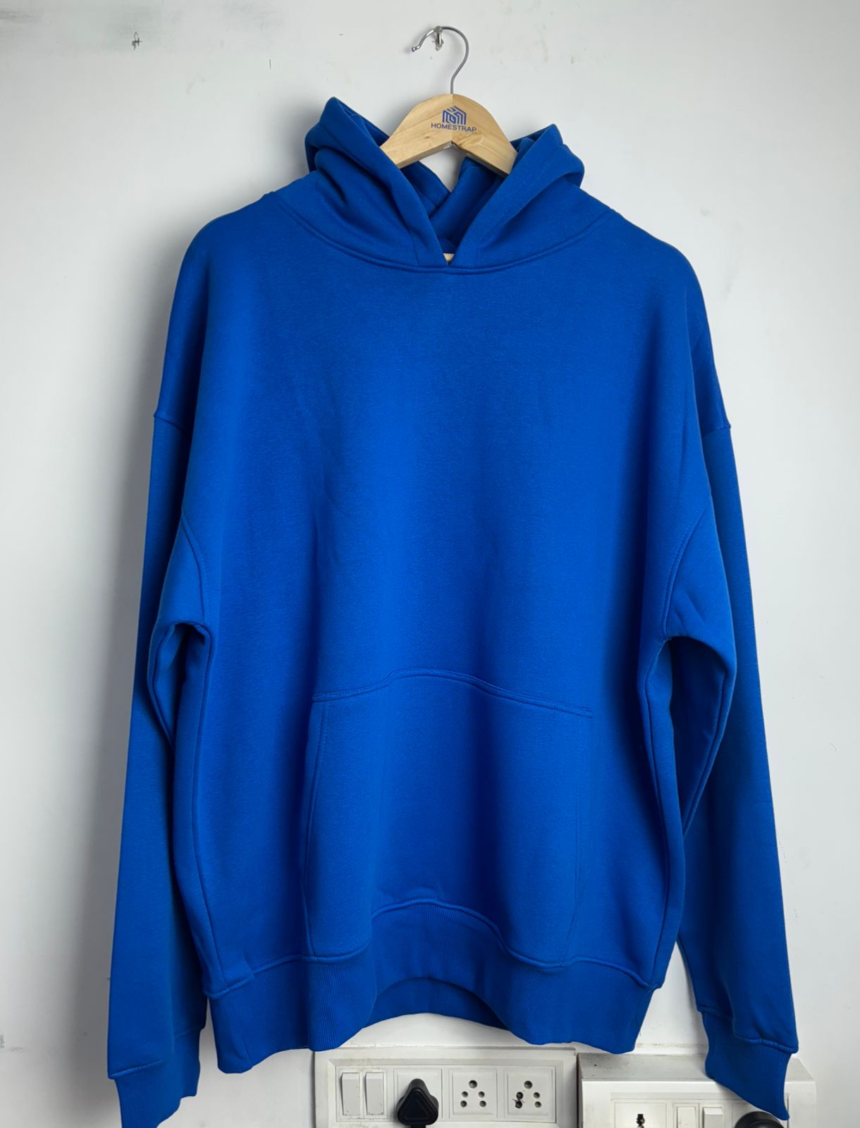 SOLID HOODIE OVER SIZED