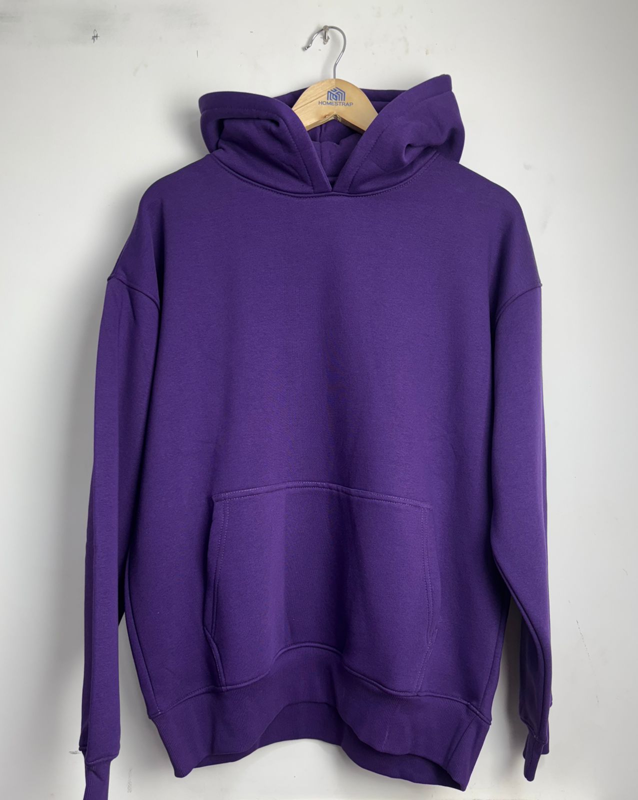 SOLID HOODIE OVER SIZED